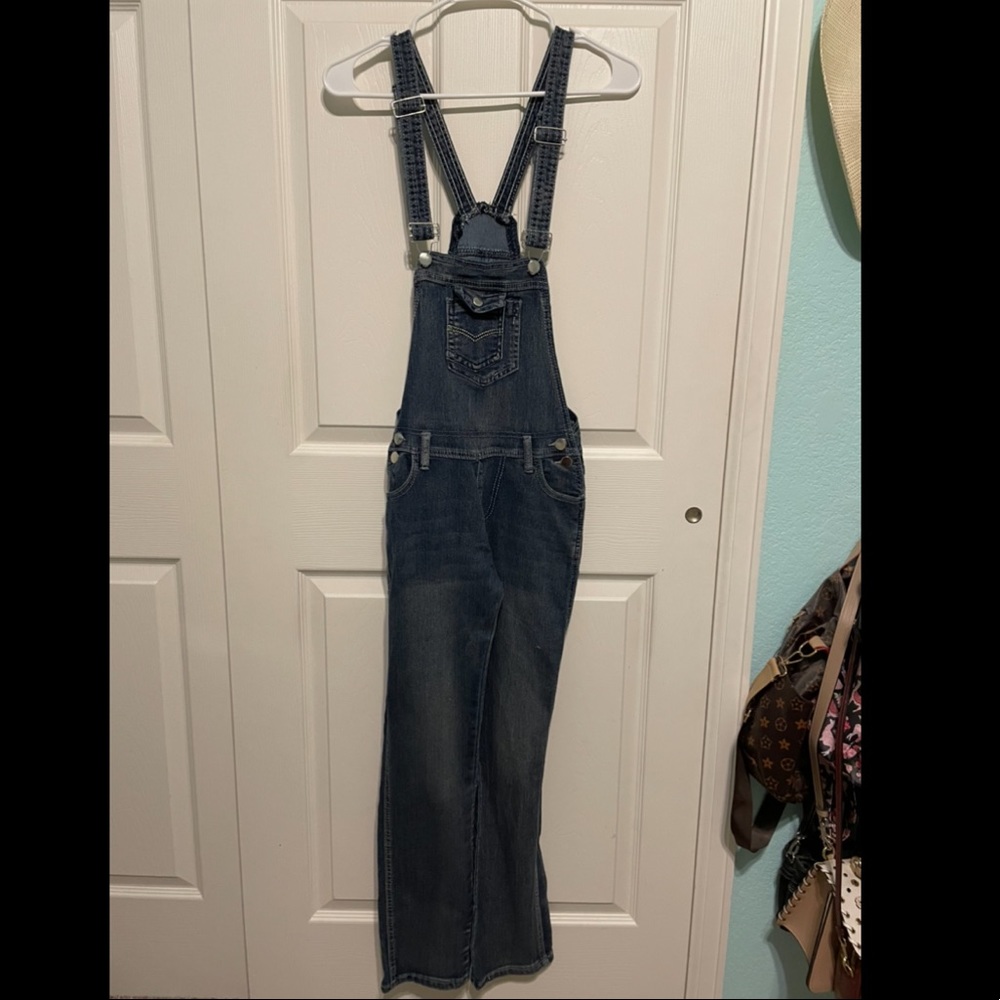 Girl’s Denim Overalls